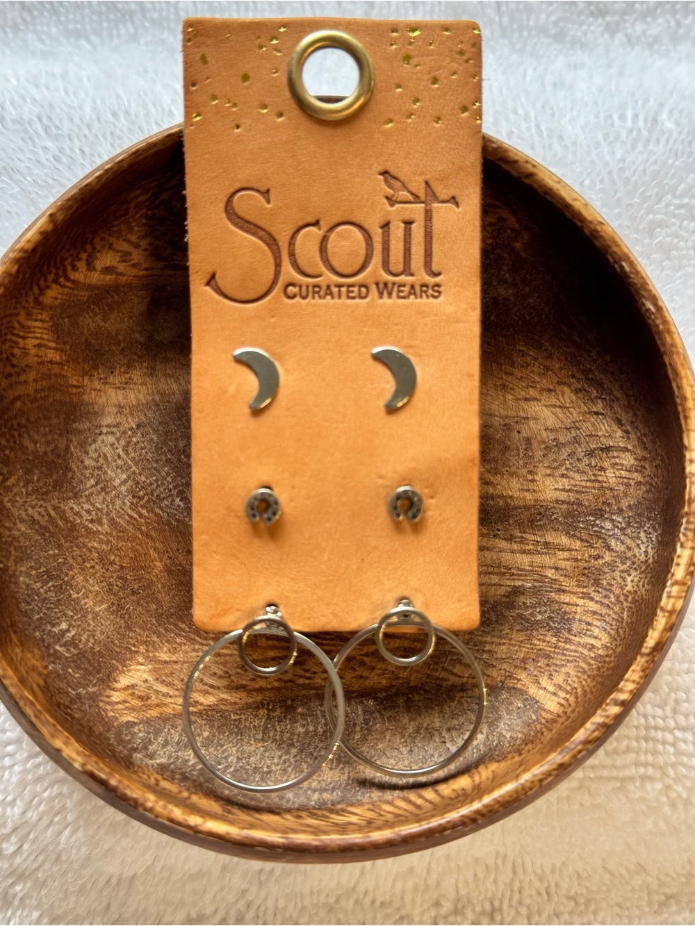 Silver Earring Set